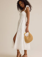 Maribel Eyelet Maxi Dress