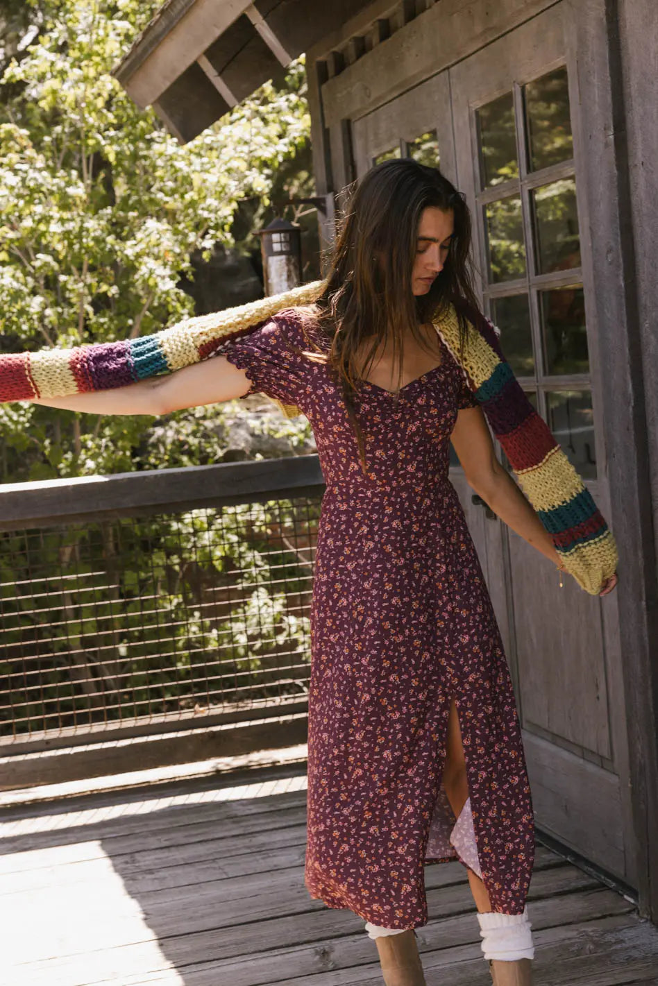 Katherine Ditsy Floral Dress Final Sale
